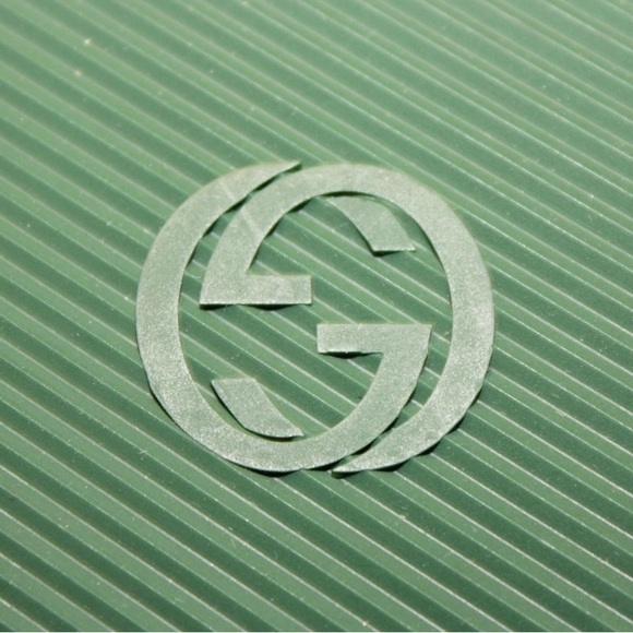 NWT Gucci Men’s Black and Green Snakeskin & Leather Sneakers 368423 - US Sz 10.5 - Picture 10 of 16